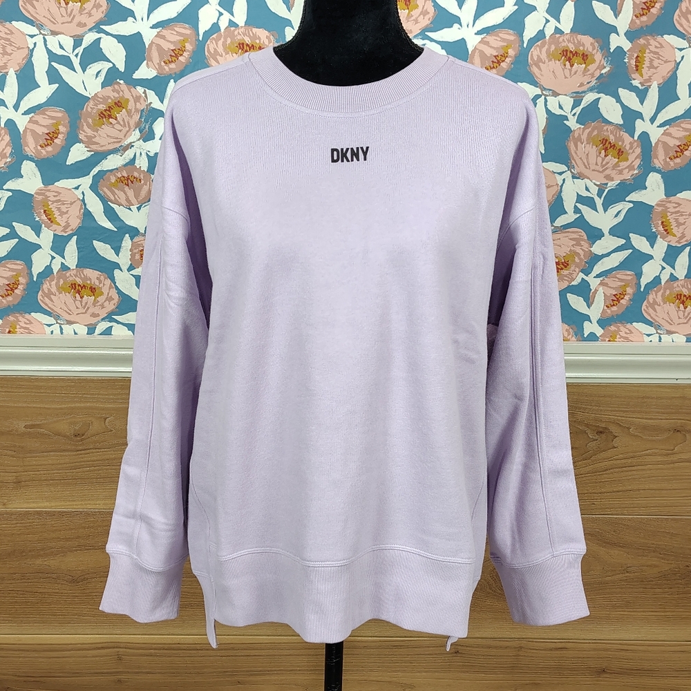 DKNY Ladies Crewneck Fleece Sweatshirt